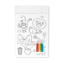 Stickers aimantés à colorier MAGCOLOUR