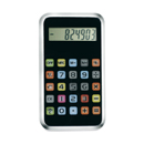 Calculatrice avec touches color�es CALCOD